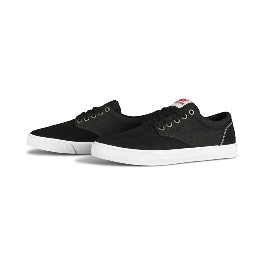 Supra Chino Skate Zapatos Negro/rojo/blanco