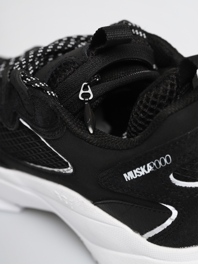 Zapatillas Supra Muska 2000 Negro-blanco