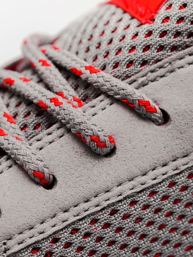 Zapatillas Supra Hammer Run Gris Rojo