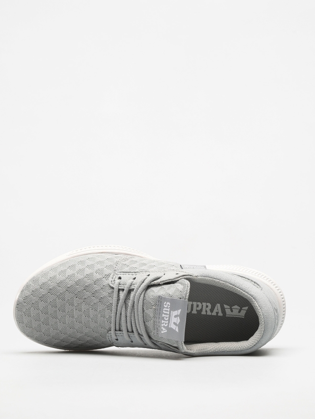 Zapatillas Supra Hammer Run Gris Claro Blanco