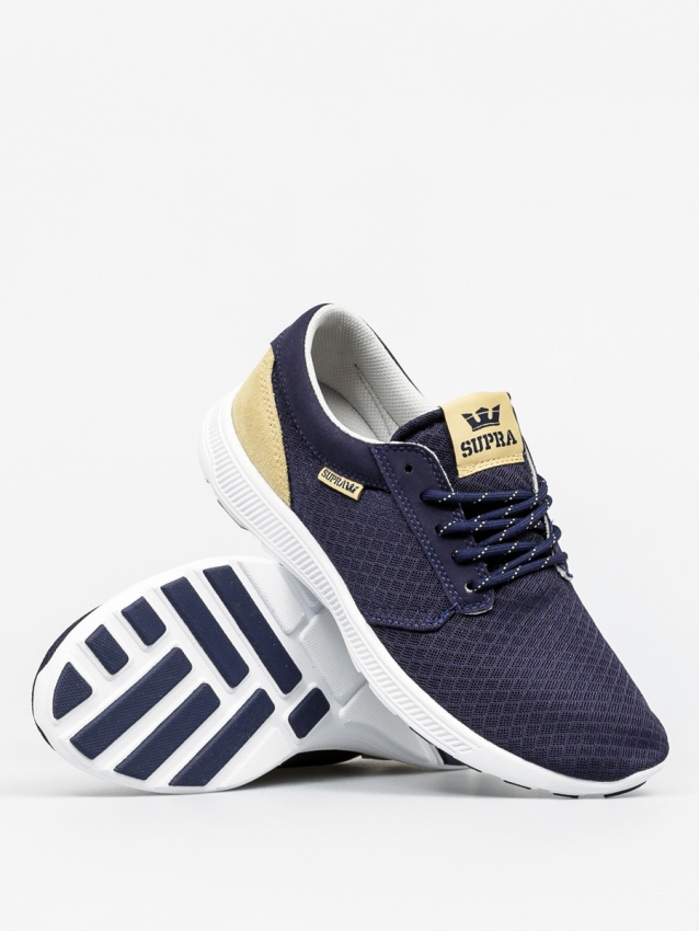 Zapatillas Supra Hammer Run Azul Marino/cáñamo Blanco
